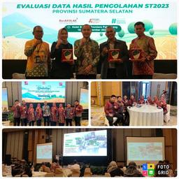 BPS Kabupaten Ogan Komering Ilir Mengikuti Workshop Evaluasi Data Hasil Pengolahan ST2023