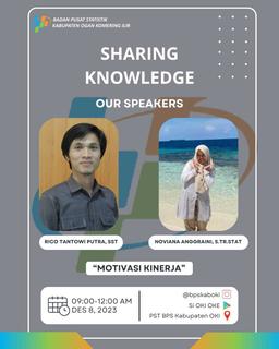 Sharing knowledge BPS Kabupaten Ogan Komering Ilir