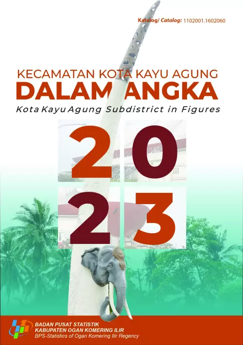 Kecamatan Kota Kayu Agung Dalam Angka 2023
